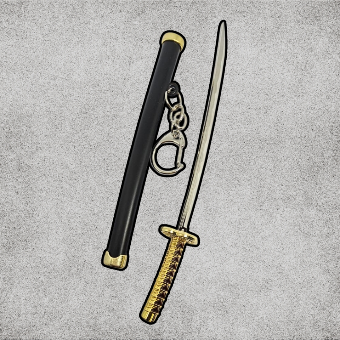 Katana keychain black