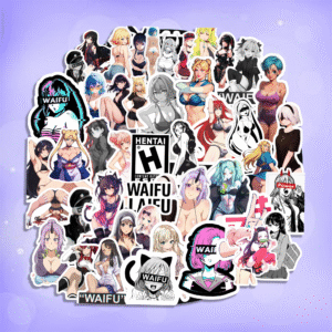 Anime Character Sticker Collection Pack, 45 Pieces, Decorative Vinyl Decals