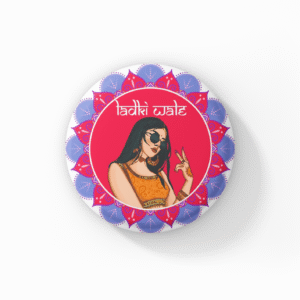 90s Kids Team Bride Indian Wedding Badge Set of 10 Red– Desi Bridal Party Button for Bachelorette, Mehendi, Sangeet – Fun Bride Squad Gift for Bridesmaids