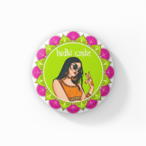 Team Bride Indian Wedding Badge Set of 50 Green – Desi Bridal Party Button for Bachelorette, Mehendi, Sangeet – Fun Bride Squad Gift for Bridesmaids