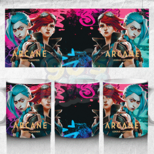 Arcane Style Coffee Mug Jinx and Vi