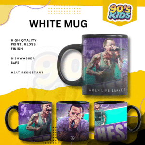 Linkin Park Coffee Mug Black Design 1