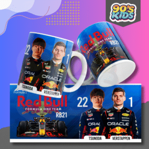 F1 Team Oracle RedBull Racing Featuring Verstappen 1 and Tsunoda 22