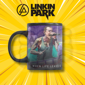 Linkin Park Black Printed Coffee Mug