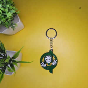 Marvel Doctor Doom Metal Keychain – Supervillain Round Designer Keyring