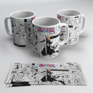 Bleach Ichigo Kurosaki Anime Mug – Manga Panel Design