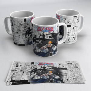 Bleach Ichigo Dark Form Anime Mug – Black Energy Design