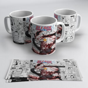 Bleach Ichigo Hollow Power Anime Mug – Red Aura Design