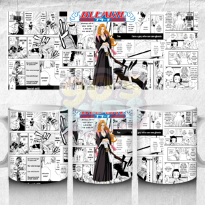 Bleach Rangiku Matsumoto Anime Mug – Manga Panel Design
