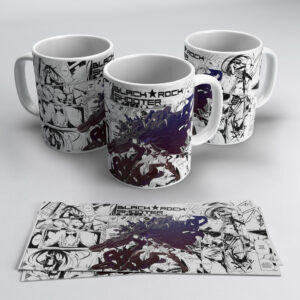 Black Rock Shooter Mecha Power Mug – Anime Action Design
