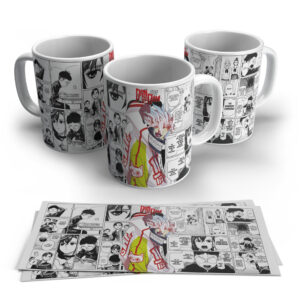 Dandadan Monster Anime Mug – Bold Horror Manga Design