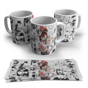 Dandadan Girl Anime Mug – Manga Panel Style