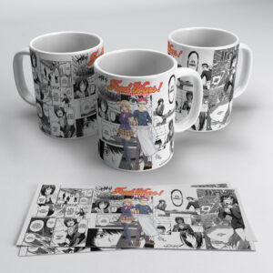 Food Wars Soma & Erina Anime Mug – Shokugeki no Soma Manga Design