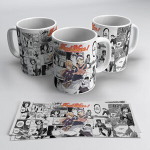 Food Wars Anime Mug – Soma Yukihira & Erina Manga Design