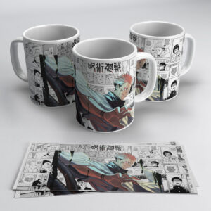 Jujutsu Kaisen Sukuna Power Anime Mug – Manga Wrap Design
