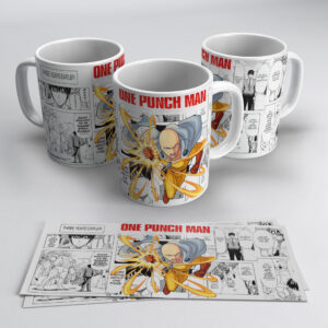One Punch Man Saitama Action Printed Coffee Mug