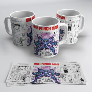 One Punch Man Electric Villain Anime Coffee Mug
