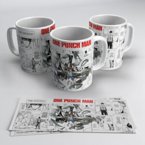 One Punch Man Genos Cyborg Anime Coffee Mug