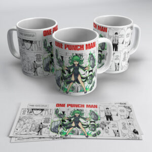One Punch Man Tatsumaki Anime Mug – Psychic Power Manga Design