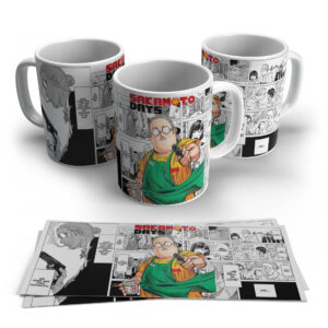 Sakamoto Days Funny Character Coffee Mug