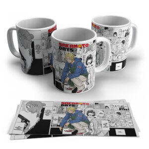 Sakamoto Days Anime Mug – Street Style Character Print