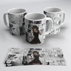 Spy Family Yor Assassin Style Mug – Dark Anime Print