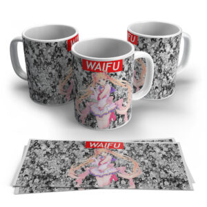 Waifu Magical Girl Anime Mug – Pink Theme Manga Design