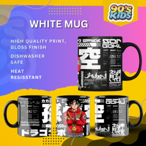 Goku Black Anime Graphic Printed Mug