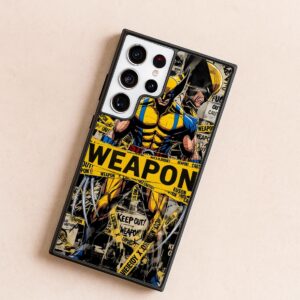 Wolverine Weapon X Marvel Superhero Printed Mobile Cover